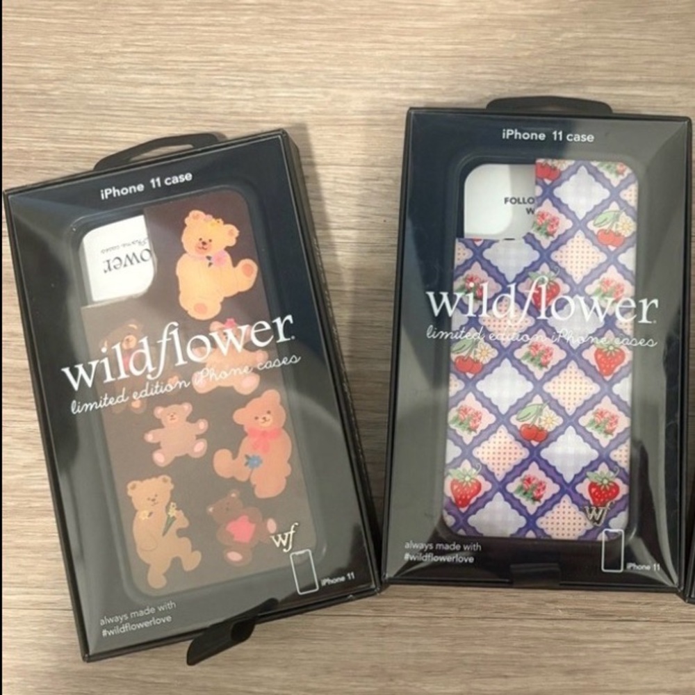 Wildflowers iPhone 11 Cases